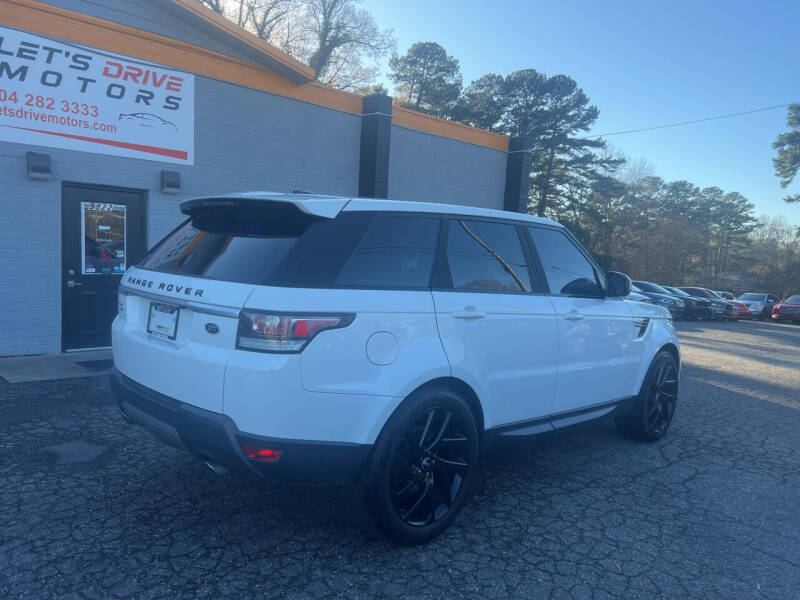 2015 Land Rover Range Rover Sport SE