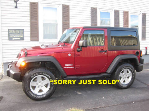 2011 Jeep Wrangler Sport