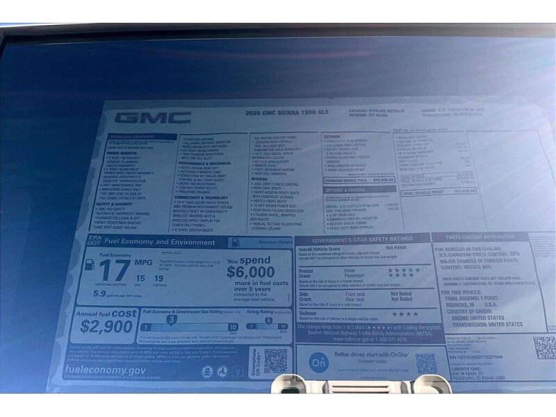2026 GMC Sierra 1500