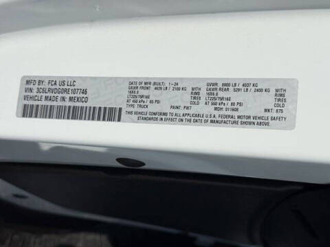 2024 RAM ProMaster