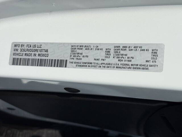 2024 RAM ProMaster