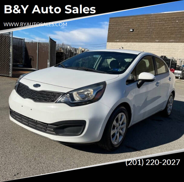 2012 Kia Rio for sale at B&Y Auto Sales in Hasbrouck Heights NJ