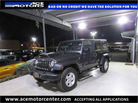 2017 Jeep Wrangler Unlimited for sale at Ace Motors Anaheim in Anaheim CA