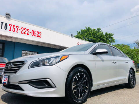 2016 Hyundai Sonata for sale at Trimax Auto Group in Norfolk VA