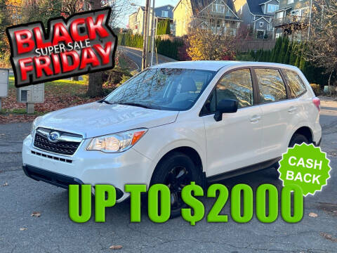 2014 Subaru Forester for sale at Mudarri Motorsports in Kirkland WA