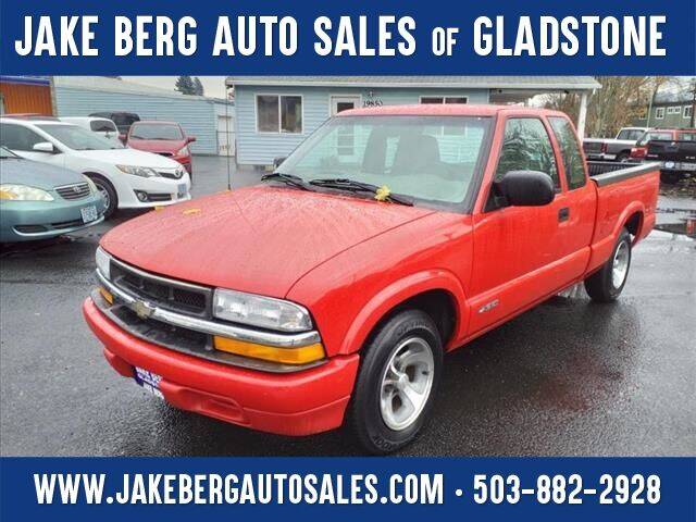 2001 Chevrolet S-10 for sale at Jake Berg Auto Sales in Gladstone OR