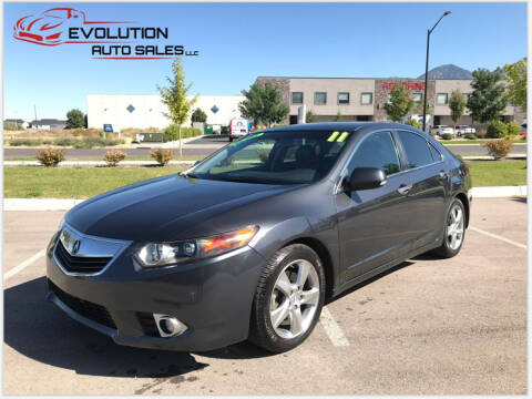 2011 Acura TSX for sale at Evolution Auto Sales LLC in Springville UT