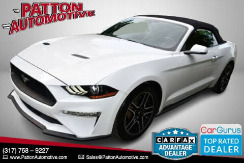 2018 Ford Mustang for sale at Patton Automotive in Sheridan IN