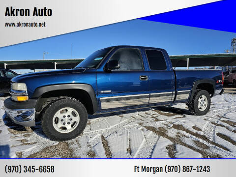 2001 Chevrolet Silverado 1500 for sale at Akron Auto in Akron CO