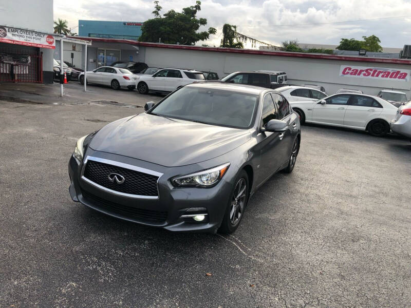 2017 Infiniti Q50 for sale at CARSTRADA in Hollywood FL