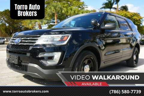 2016 Ford Explorer for sale at Torro Auto Brokers in Miami FL