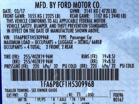 2017 Ford Mustang GT