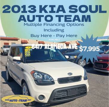 2013 Kia Soul for sale at AUTO TEAM in El Paso TX