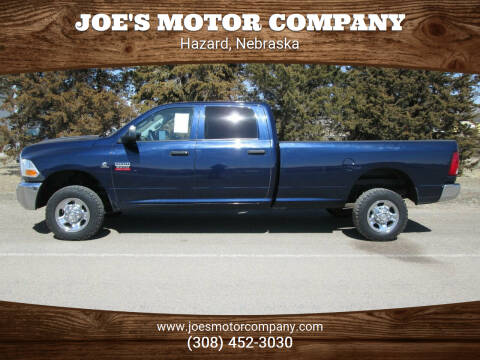 2012 RAM 2500 for sale at Joe's Motor Company in Hazard NE