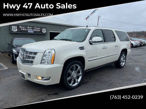 2014 Cadillac Escalade ESV for sale at Hwy 47 Auto Sales in Saint Francis MN