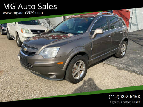 2012 Chevrolet Captiva Sport for sale at MG Auto Sales in Pittsburgh PA