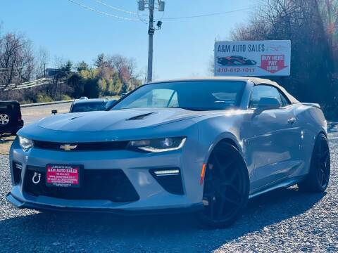 2017 Chevrolet Camaro for sale at A&M Auto Sales in Edgewood MD