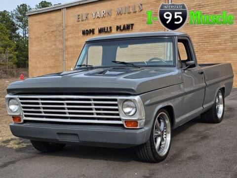 1967 Ford F-100 for sale at I-95 Muscle in Hope Mills NC