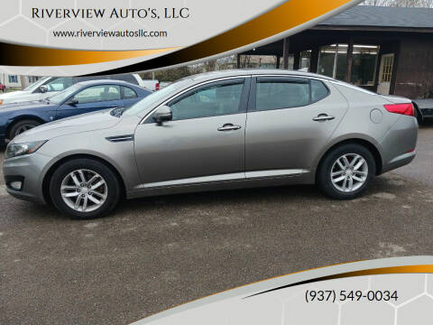 2013 Kia Optima for sale at Riverview Auto's, LLC in Manchester OH