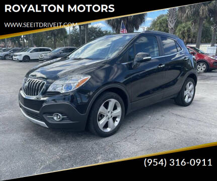 2015 Buick Encore for sale at ROYALTON MOTORS in Plantation FL