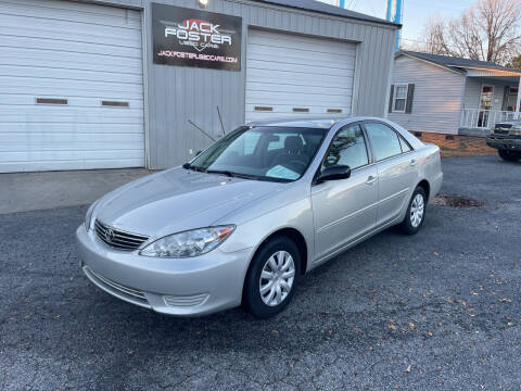 2005 Toyota Camry for sale at Jack Foster Used Cars LLC in Honea Path SC