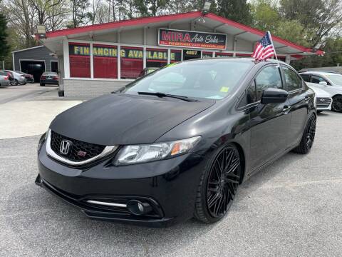 2014 Honda Civic for sale at Mira Auto Sales in Raleigh NC