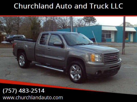 2013 GMC Sierra 1500 for sale at Churchland Auto and Truck LLC in Portsmouth VA