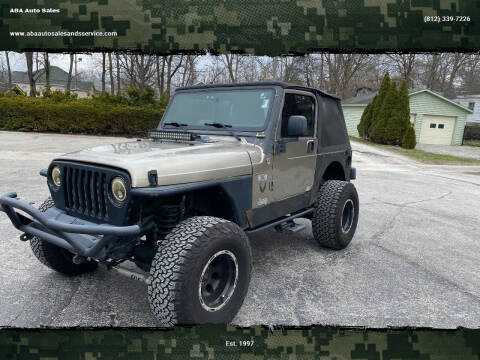 Jeep Wrangler For Sale in Bloomington, IN - ABA Auto Sales