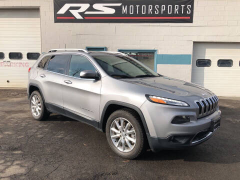 2015 Jeep Cherokee for sale at RS Motorsports, Inc. in Canandaigua NY