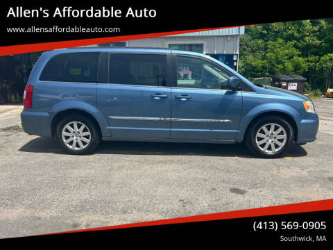 2012 Chrysler Town and Country for sale at Allen's Affordable Auto in Southwick MA