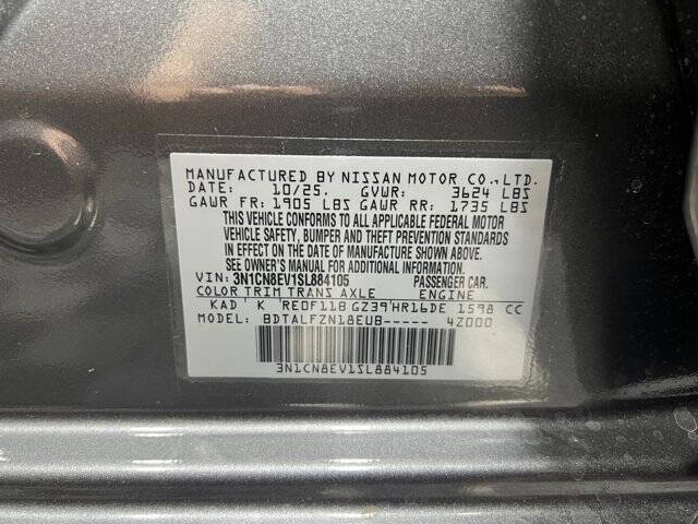 2025 Nissan Versa SV