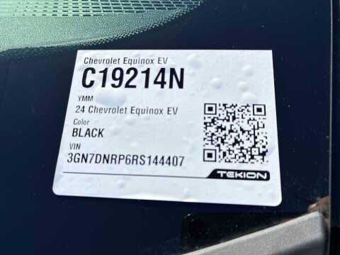 2024 Chevrolet Equinox EV Launch Edition