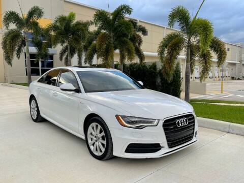 2015 Audi A6 for sale at EUROPEAN AUTO ALLIANCE LLC in Coral Springs FL