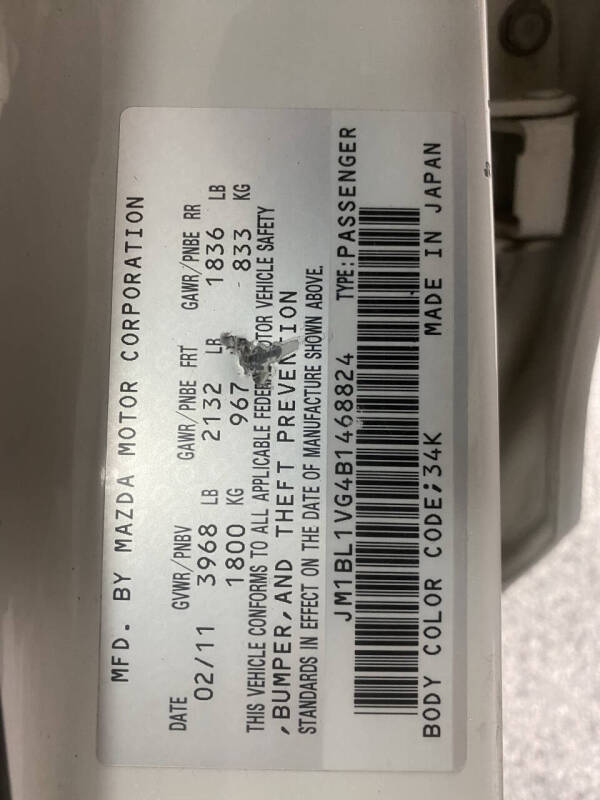 2011 Mazda MAZDA3 i Touring