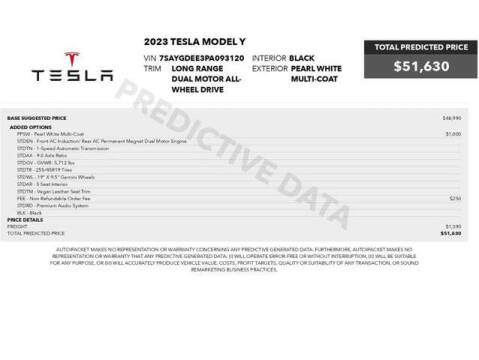 2023 Tesla Model Y Long Range