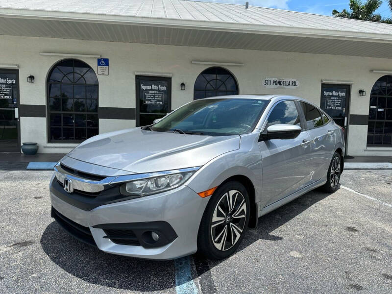 2016 Honda Civic for sale at Supreme Motor Sports in North Fort Myers FL