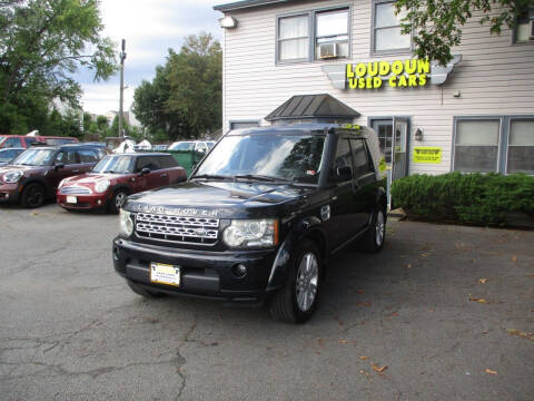 2012 Land Rover LR4 for sale at Loudoun Used Cars in Leesburg VA