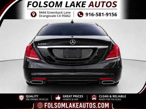 2016 Mercedes-Benz S-Class S 550