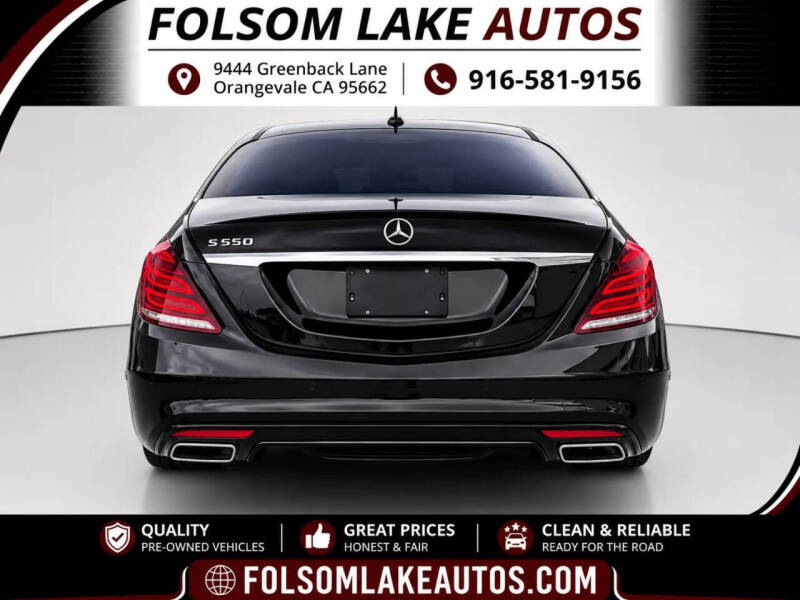 2016 Mercedes-Benz S-Class S 550