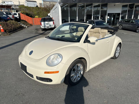 2009 Volkswagen New Beetle Convertible for sale at APX Auto Brokers in Edmonds WA