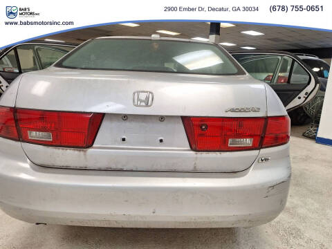 2005 Honda Accord EX V-6