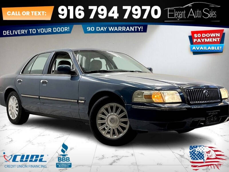 2009 Mercury Grand Marquis for sale at Elegant Auto Sales in Rancho Cordova CA