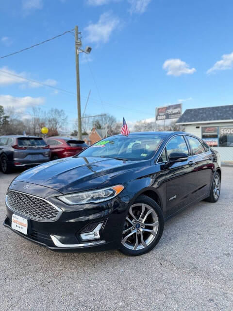 2019 Ford Fusion Hybrid for sale at Joes Blvd Auto Sales in Hopewell, VA