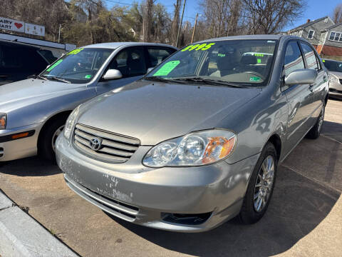 2004 Toyota Corolla for sale at Motley's Auto World in Danville VA
