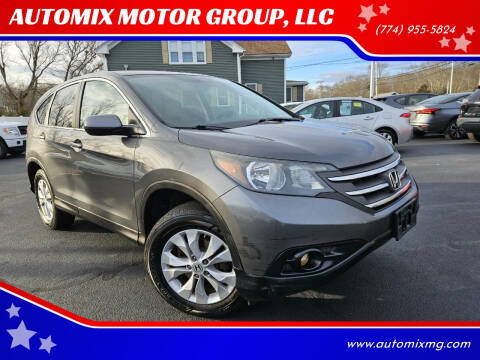 2013 Honda CR-V for sale at AUTOMIX MOTOR GROUP, LLC in Swansea MA