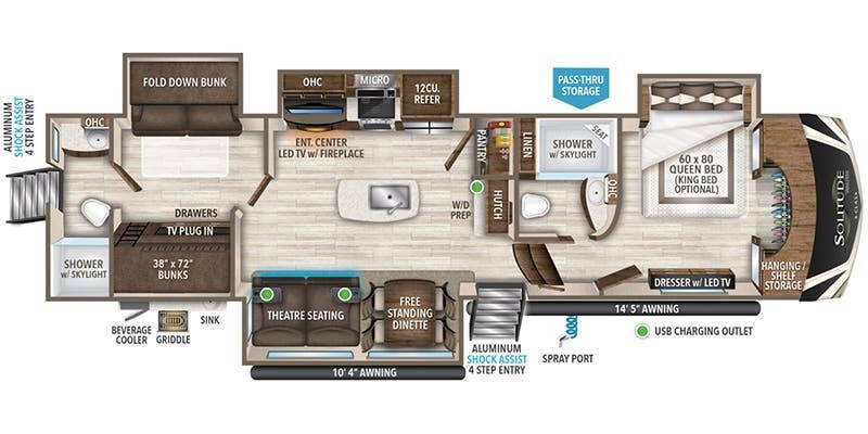 2021 Grand Design RV Solitude 3950BH