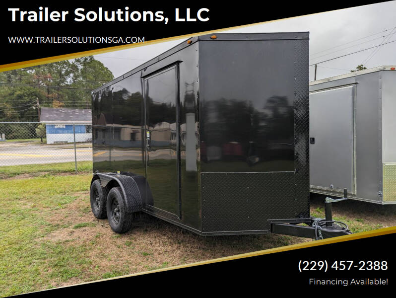 2024 T. Solutions 6x12TA ENCLOSED CARGO TRAILER for sale at Trailer Solutions, LLC in Fitzgerald GA