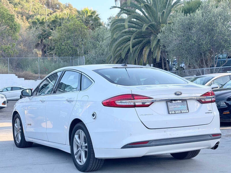 2018 Ford Fusion Hybrid SE