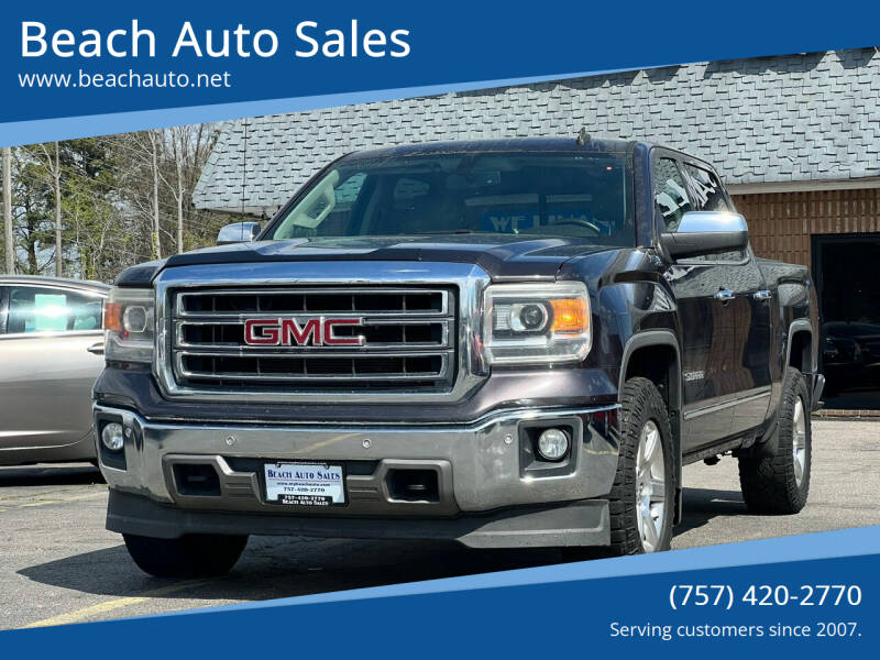 2014 GMC Sierra 1500 for sale at Beach Auto Sales in Virginia Beach VA