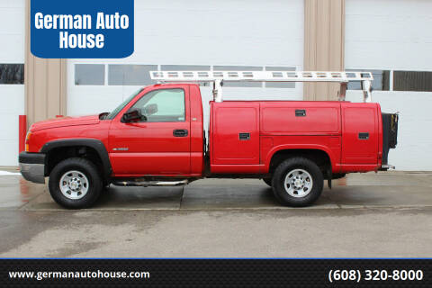 2005 Chevrolet Silverado 3500 for sale at German Auto House. in Fitchburg WI